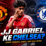 JJ Gabriel pemain muda Manchester United dikaitkan dengan transfer ke Chelsea