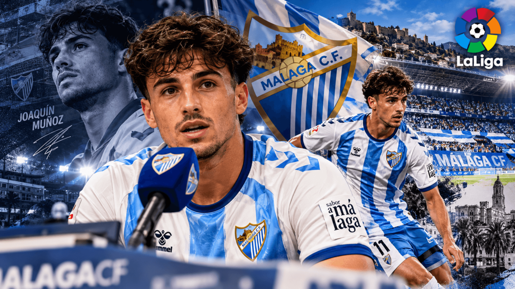 Joaquin Munoz,MALAGA CF,Mengatakan Kompetisi LaLiga Tidak Terlalu Berat untuk Timnya